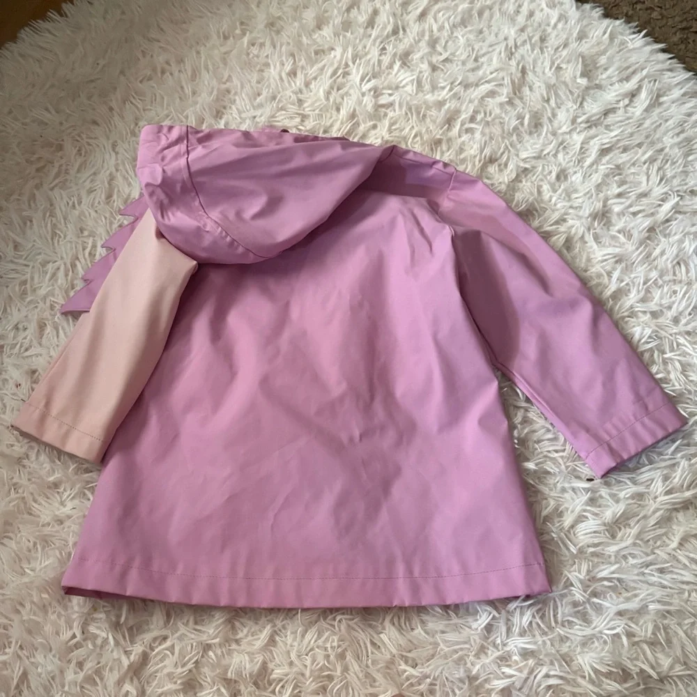 Pink Platinum Kids Unicorn Raincoat 6X Hooded Girls